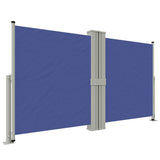 Vidaxl windscherm uittrekbaar 140x1200 cm blauw
