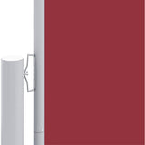 Vidaxl windscherm uittrekbaar 180x1200 cm rood