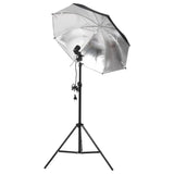 Vidaxl Studio Lighting Set con treppiedi e ombrelli