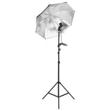 VidaXL Studio lighting set with tripods and umbrellas