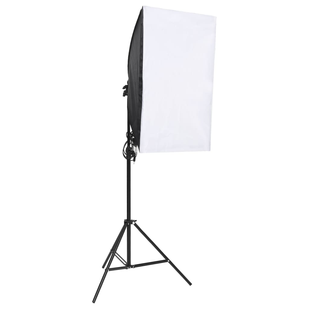 VIDAXL 6-teiliger Fotostudio-Set mit Beleuchtungsset und Softboxen