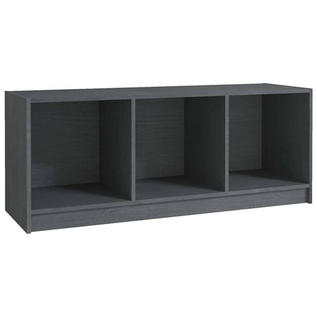 Vidaxl tv-meubel 104x33x41 cm massief grenenhout grijs