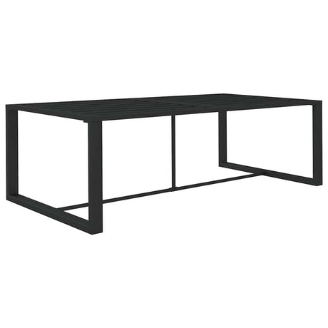 Vidaxl tuintafel 120x60x66 cm aluminium antracietkleurig