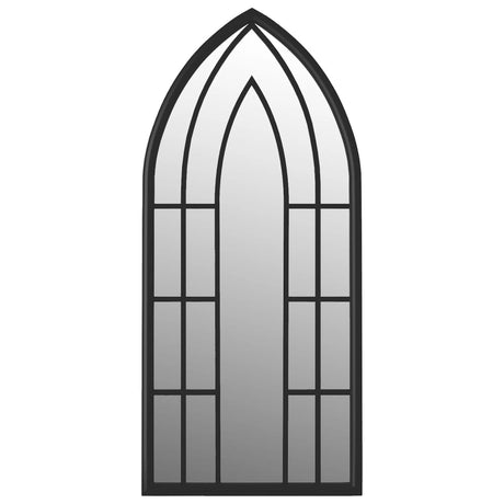 Vidaxl spiegel 100x45 cm ijzer zwart
