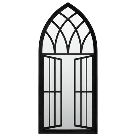 Vidaxl spiegel 100x45 cm ijzer zwart