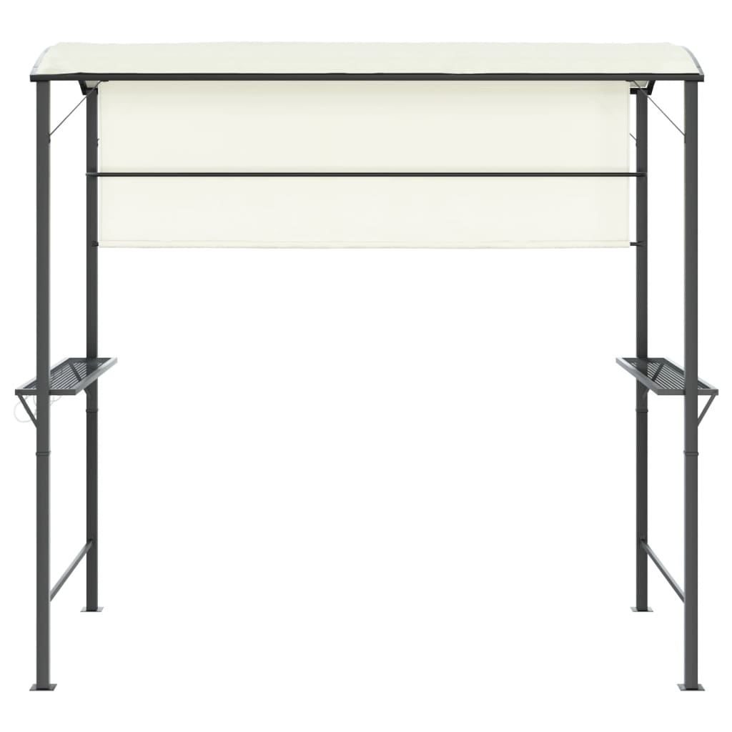 Vidaxl Arbor con tetto 220x110x200 cm crema