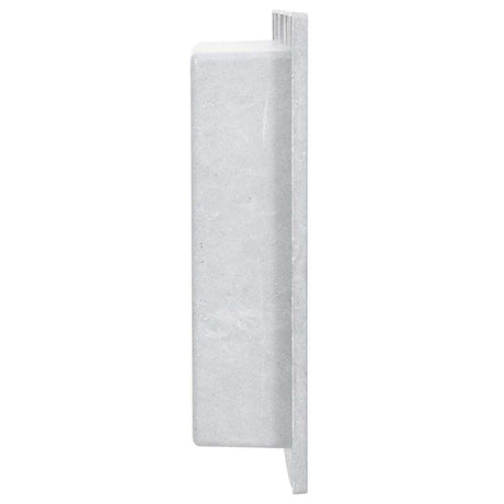 Vidaxl douchenis 41x51x10 cm matgrijs