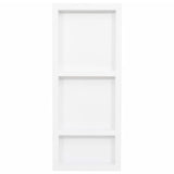 Vidaxl douchenis met 3 vakken 41x99x9 cm hoogglans wit