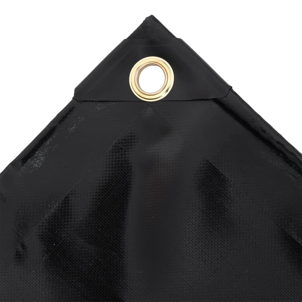 Vidaxl zeildoek 650 g m² 1,5x20 m zwart
