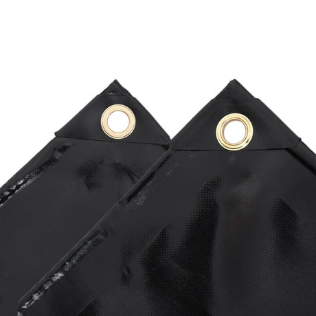 Vidaxl zeildoek 650 g m² 3,5x5 m zwart