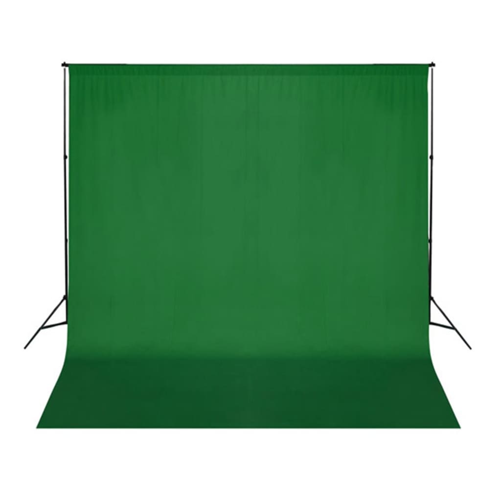 Vidaxl Photo studio set with lighting set, background and reflector