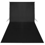 Vidaxl Photo studio set with lighting set, background and reflector