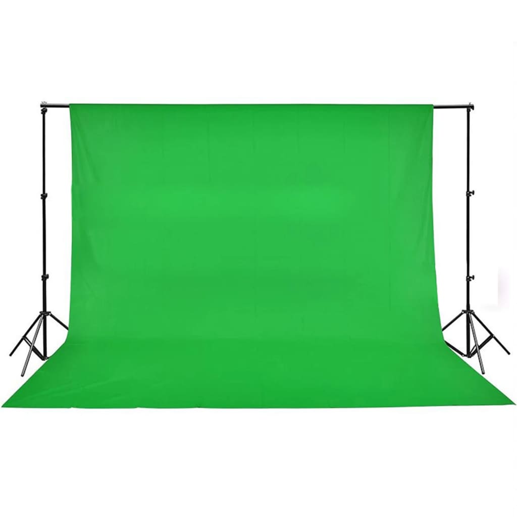 Vidaxl Photo studio set with lighting set, background and reflector