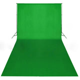 Vidaxl Photo studio set with lighting set, background and reflector