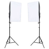 Vidaxl fotostudioset met verlichtingsset en achtergrond