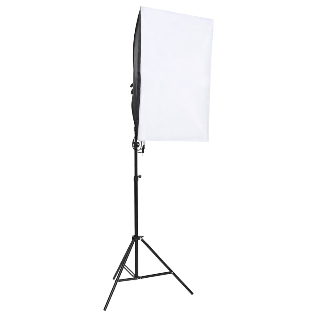 Vidaxl Photo studio set with lighting set and background