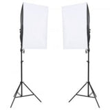 Vidaxl Photo studio set with lighting set, background and reflector