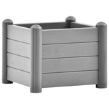 Vidaxl Planter Insertar 43x43x35 cm PP Stone Gray