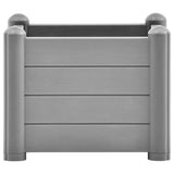 Vidaxl Planter Insertar 43x43x35 cm PP Stone Gray