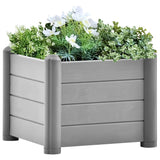 Vidaxl Planter Insertar 43x43x35 cm PP Stone Gray