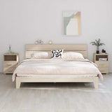 Vidaxl nachtkastjes hamar 2 st 40x35x62 cm grenenhout honingbruin