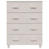 Vidaxl dressoir hamar 79x40x103,5 cm massief grenenhout wit