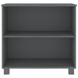 Vidaxl dressoir hamar 85x35x80 massief grenenhout donkergrijs