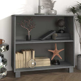 Vidaxl dressoir hamar 85x35x80 massief grenenhout donkergrijs
