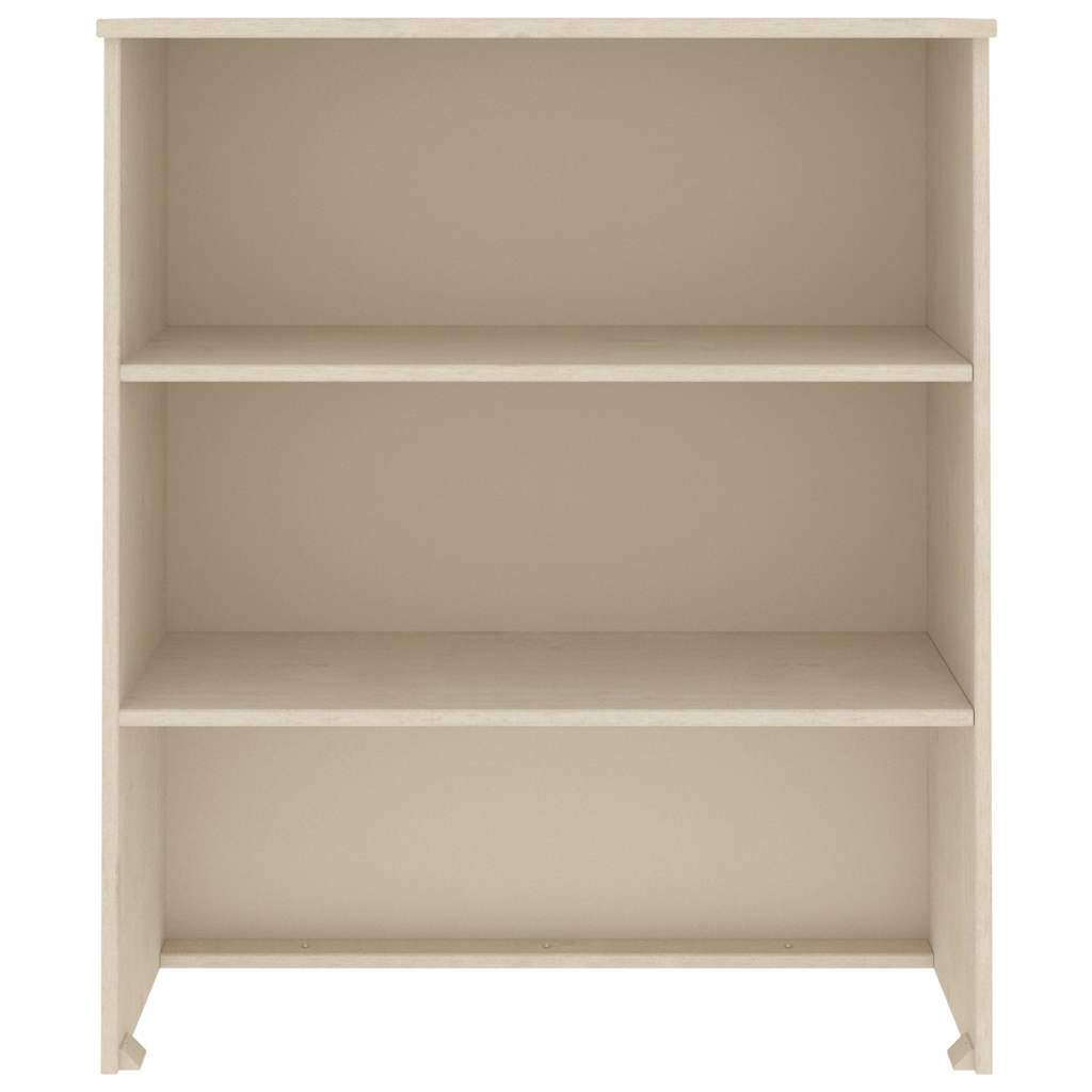 Vidaxl opzetkast hamar 85x35x100 cm massief grenenhout honingbruin