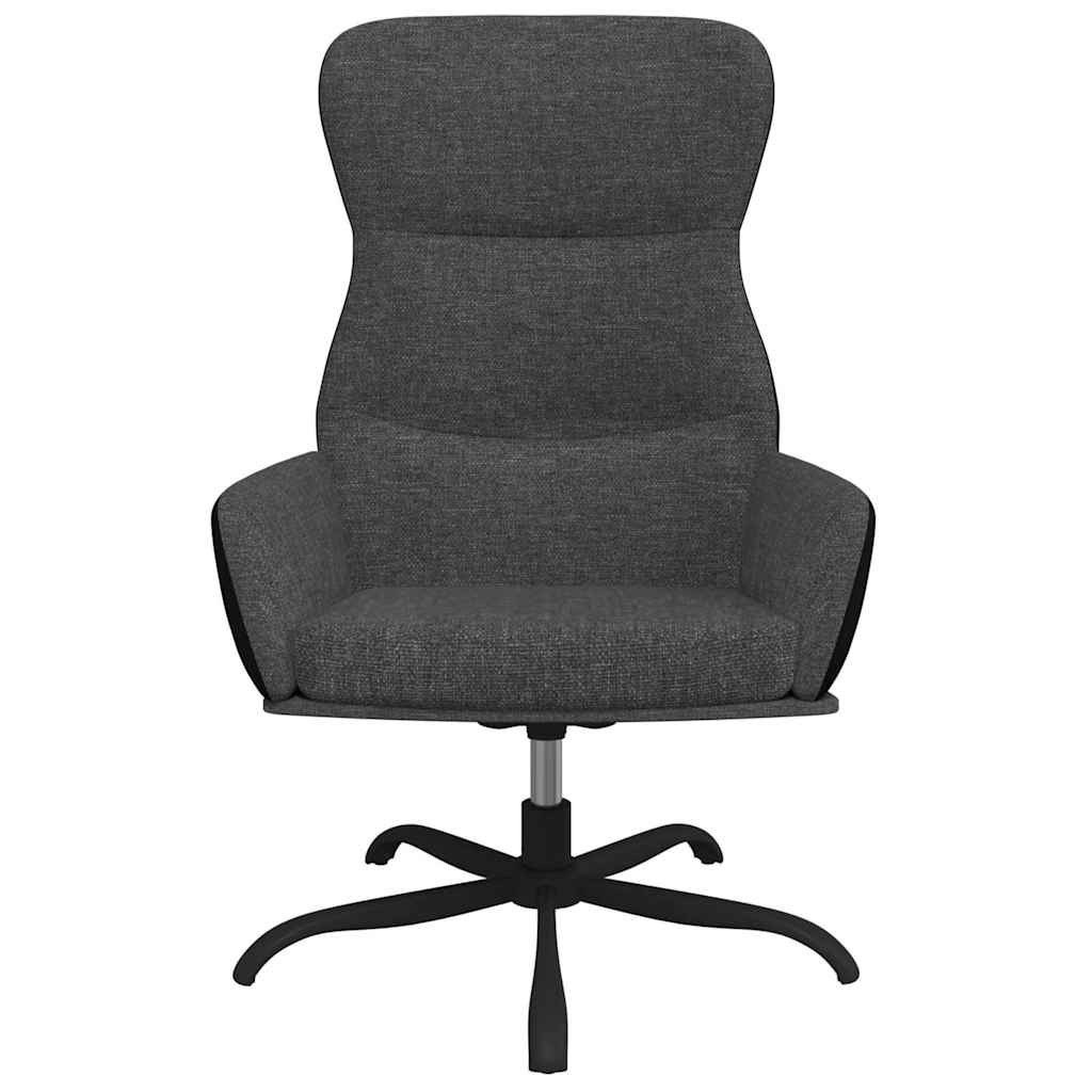 Vidaxl relaxstoel stof donkergrijs