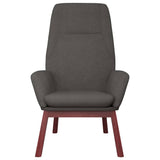 Vidaxl relaxstoel stof donkergrijs