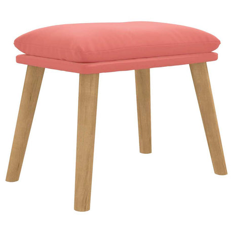 Vidaxl voetenbank 45x29,5x35 cm fluweel roze