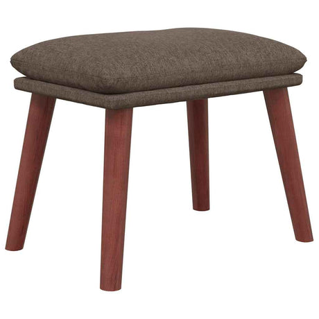 Vidaxl voetenbank 45x29,5x35 cm stof taupe