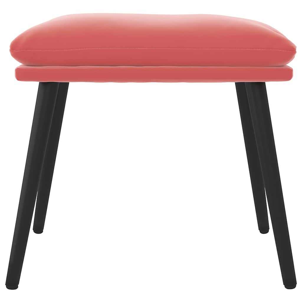 Vidaxl voetenbank 45x29,5x35 cm fluweel roze