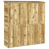 Vidaxl garden shed 163x50x171 cm solid pine