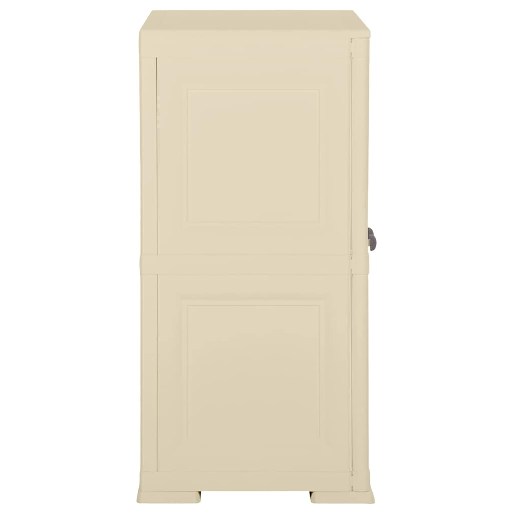 Vidaxl opbergkast hout-look 79x43x85,5 cm kunststof angorawit