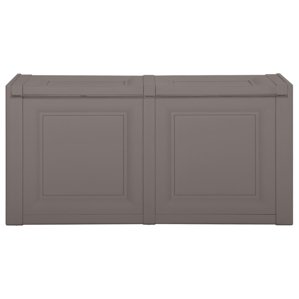 Vidaxl -Kissenbox 85 L 86x40x42 cm grau