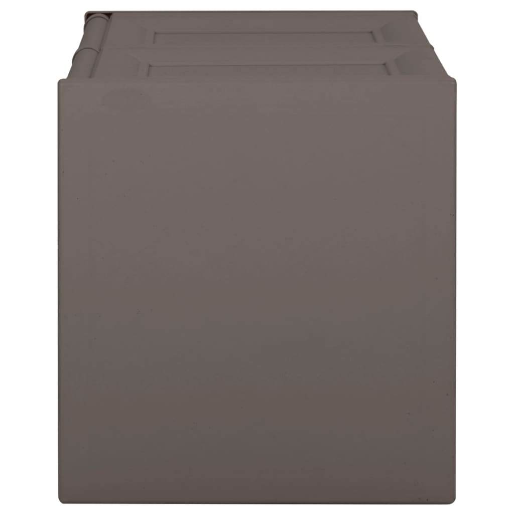 VidaXL cushion box 85 L 86x40x42 cm Gray