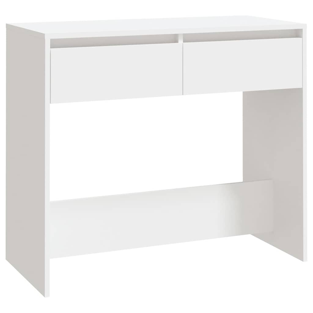 Vidaxl wandtafel 89x41x76,5 cm bewerkt hout wit