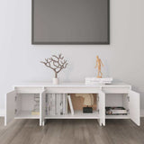 Vidaxl tv-meubel 120x30x40,5 cm bewerkt hout wit