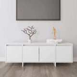Vidaxl tv-meubel 120x30x40,5 cm bewerkt hout wit
