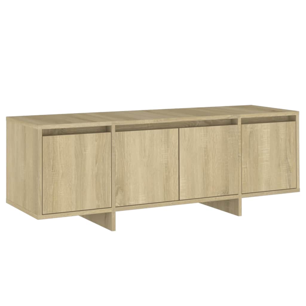 Vidaxl tv-meubel 120x30x40,5 cm bewerkt hout sonoma eikenkleurig
