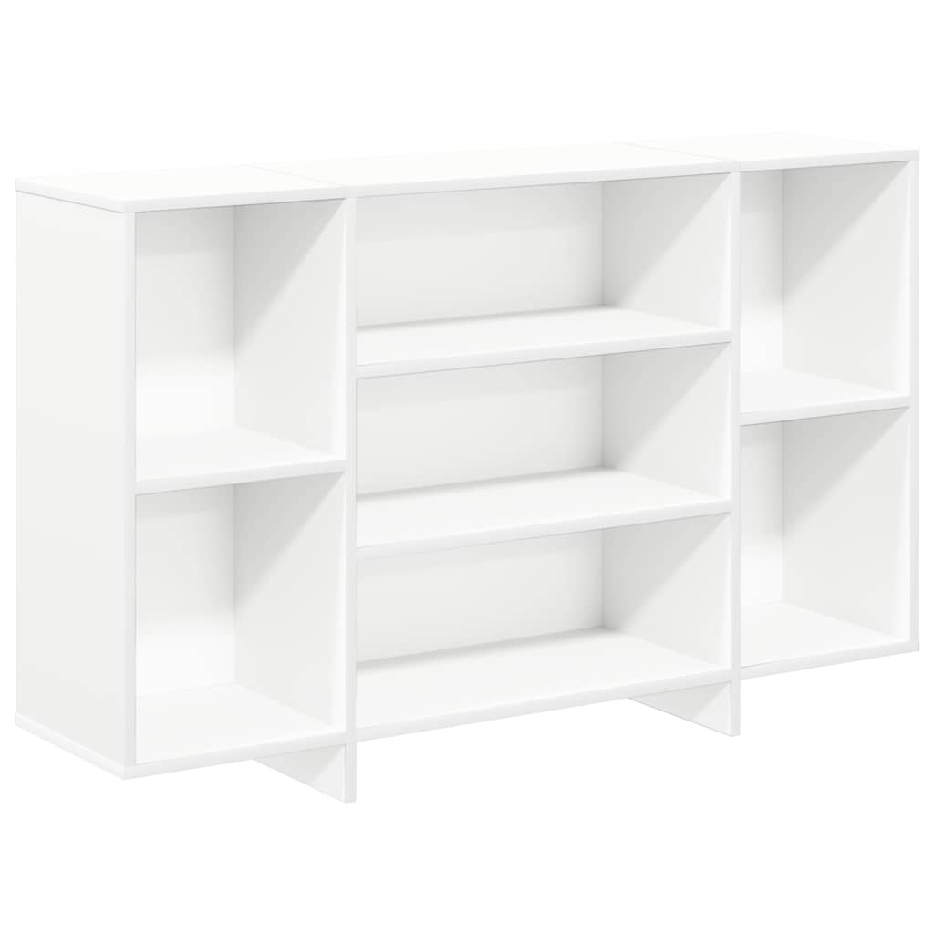 Vidaxl dressoir 120x30x75 cm bewerkt hout wit
