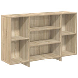 Vidaxl dressoir 120x30x75 cm bewerkt hout sonoma eikenkleurig