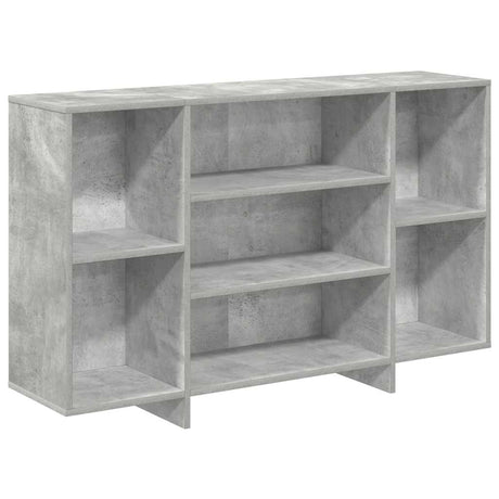 Vidaxl dressoir 120x30x75 cm bewerkt hout betongrijs
