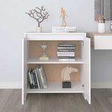 Vidaxl dressoir 70x41x75 cm bewerkt hout wit