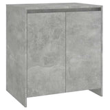 Vidaxl dressoir 70x41x75 cm bewerkt hout betongrijs