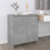 Vidaxl dressoir 70x41x75 cm bewerkt hout betongrijs