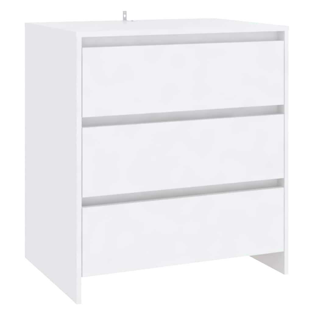 Vidaxl dressoir 70x41x75 cm bewerkt hout wit
