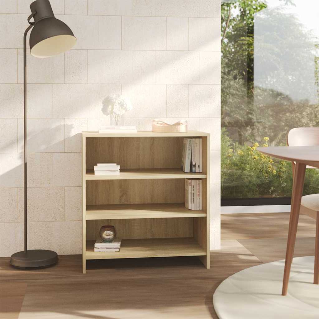 Vidaxl dressoir 70x40,5x75 cm bewerkt hout sonoma eikenkleurig